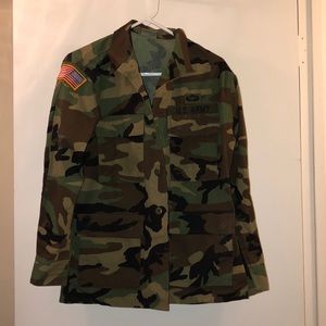 Army fatigue jacket